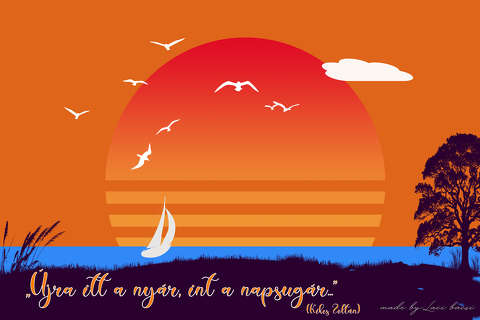 nyár, grafika