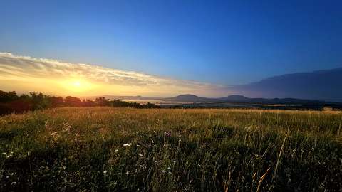 badacsony balaton címlapfotó fény