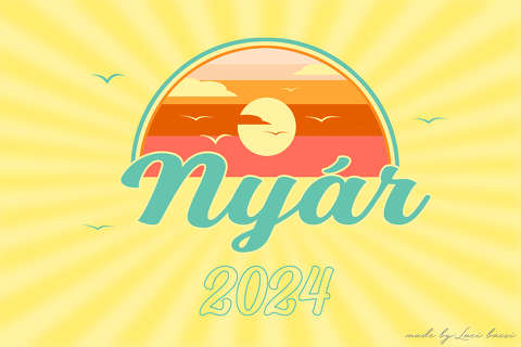 nyár, grafika
