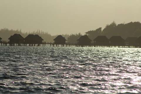 bora bora tenger trópusi sziget