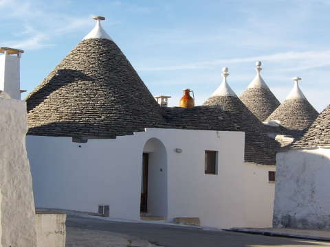 Alberobello,Olaszország,Trullik