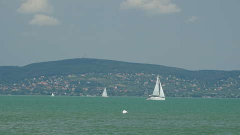 balaton magyarország nyár tó