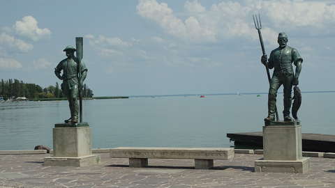 balaton balatonfüred magyarország szobor