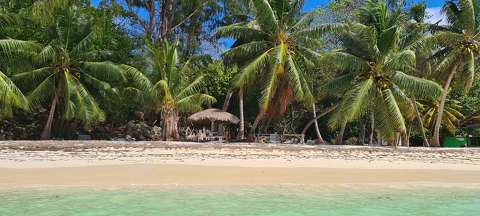 Bejárat Curieuse szigetére (Seychelles)