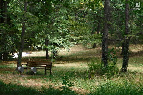 pihenő park, Balatonfüred