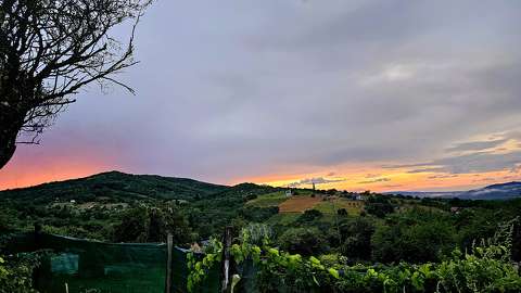 felhő naplemente