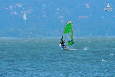 balaton, szörfös