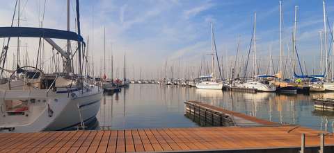 Alsóörs, Balaton, kikötő