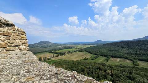 Szigligeti vár panoráma