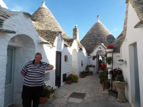 Alberobello.Olaszország,Trullik
