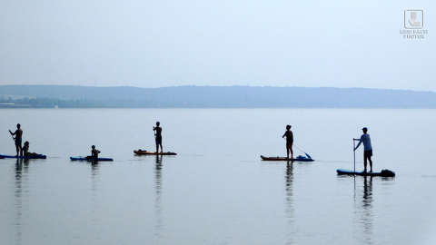 balaton, víz, SUP