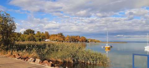 Alsóörs, Balaton, szeptember.