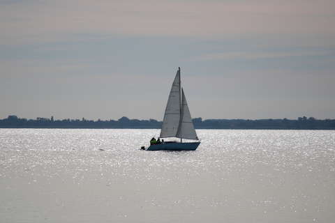 vitorlás, Balaton, csillogás