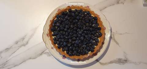 Tarte aux myrtilles
