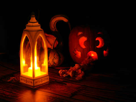 Halloween tök, dekoráció