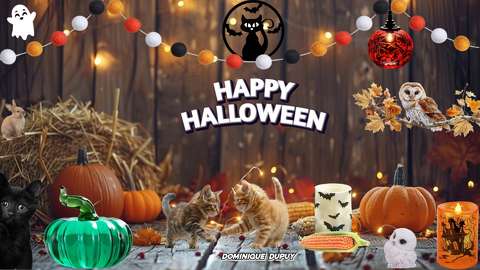 Happy Halloween - Création Domi