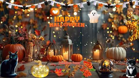 Happy halloween - Création Domi