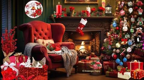 Joyeux Noël ! Création Domi