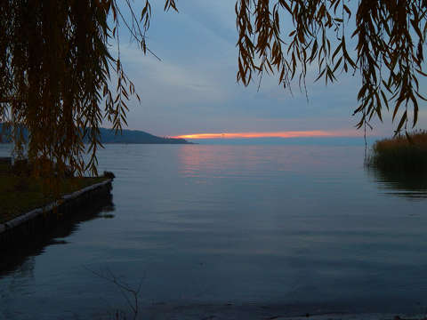 Napkelte, Balaton, Balatonfűzfő