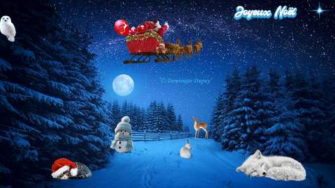 Joyeux Noël ! Création Domi