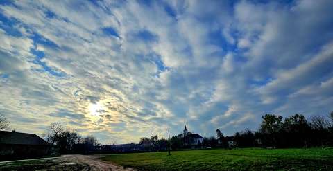felhő templom