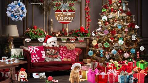 Joyeux Noël - Création Domi