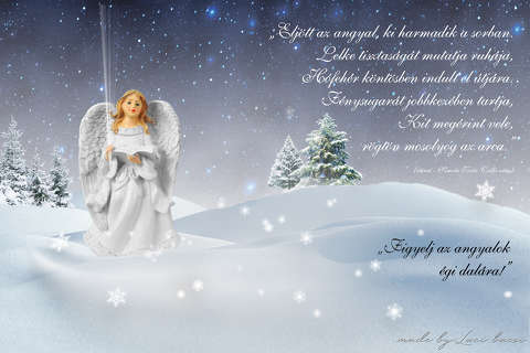 grafika advent harmadik vasárnapjára (öröm)