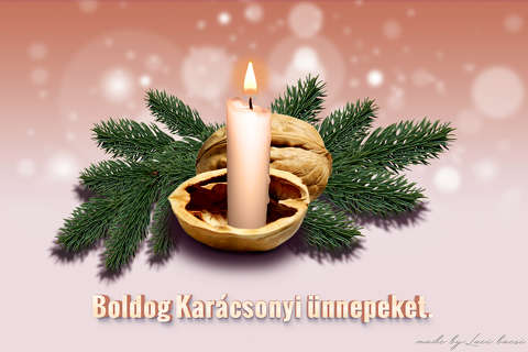 grafika, karácsony