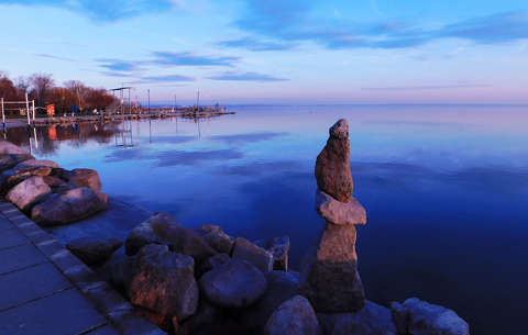 Balatonalmádi, kékóra