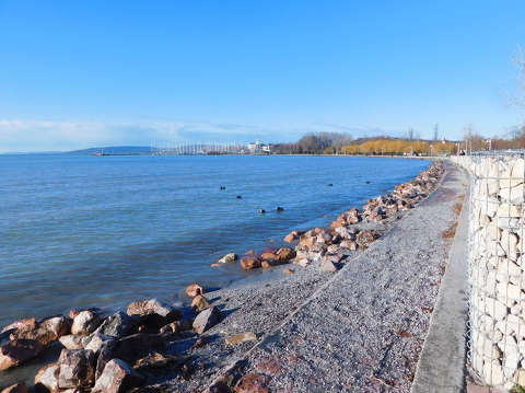 Balatonkenese, sétány