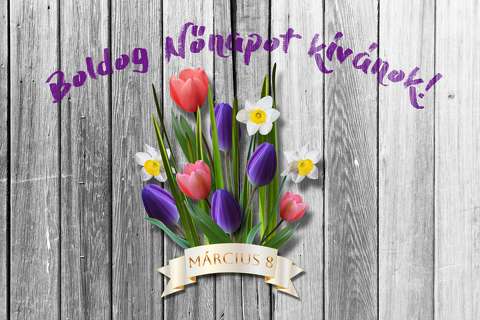 nőnap, grafika