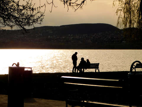 Balatonfűzfő, strand