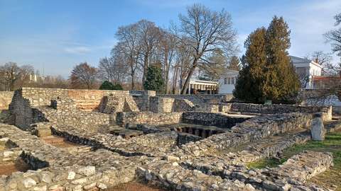 Aquincum, római kori polgárváros romkertje
