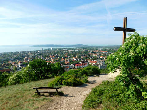 Balatonfüred, Tamás-hegyi kilátópont, Balaton, Tihanyi-félsziget