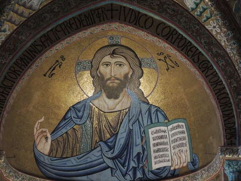 Cefalu,dóm,Szicilia,Olaszország