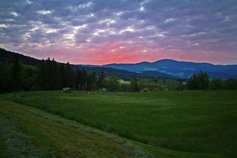 hegy mező tavasz
