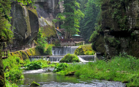 Kamenice szurdok, Csehország