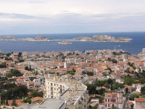 Marseille,If vára a tengeren elöl,Franciaország