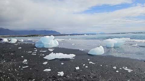 Izland, Diamand Beach