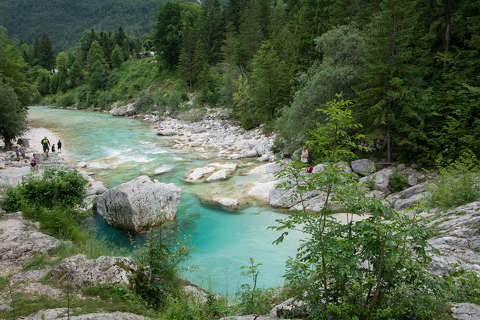 Soca, Szlovénia