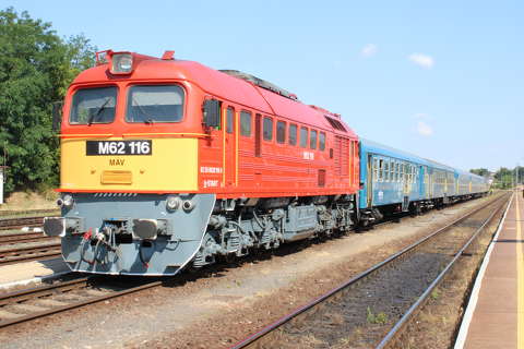 M62 116 Tapolca MÁV Retró hétvége