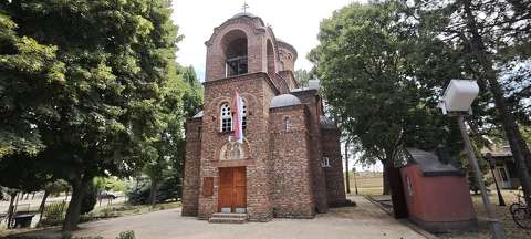 Nákófalva, pravoszláv templom, Szerbia.