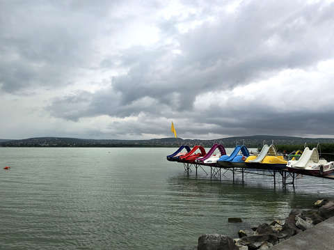 Balatonfűzfő - már dörög, villámlik