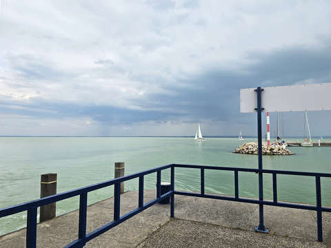 Balaton, Alsóörs, móló