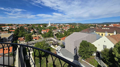 Veszprém a Tűztoronyból