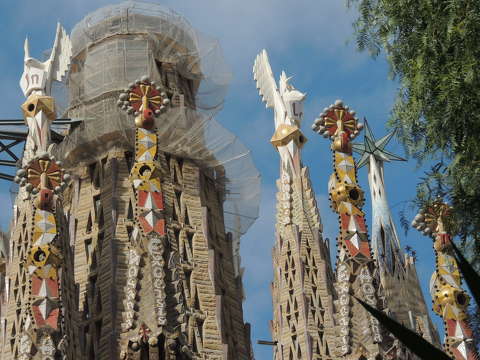 Barcelona,Sagrada Familia,Spanyolország