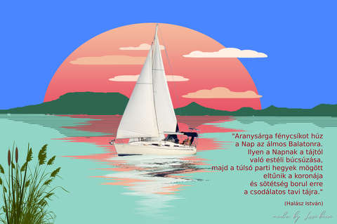 Balaton, grafika