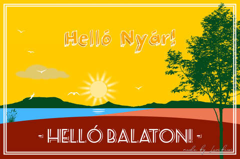 nyár, grafika