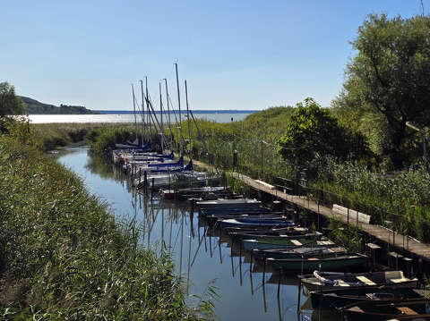Balatonfűzfő, kikötő