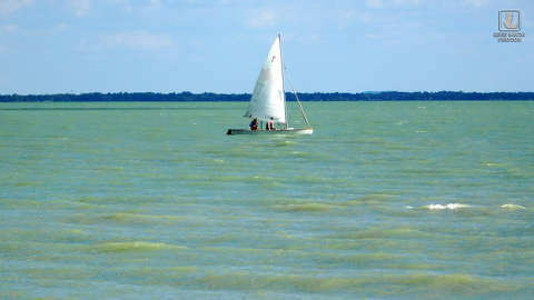 balaton, hullámok, vitorlás